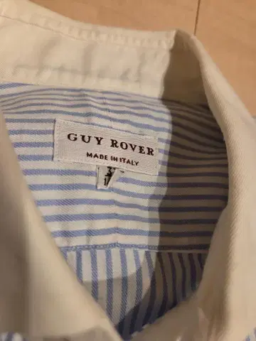 GUY ROVER(가이 로버) 클레릭 긴팔 셔츠 (이탈리아제)