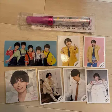 니시무라 타쿠야 묶음 판매 사진 색지 티켓 홀더 응원봉