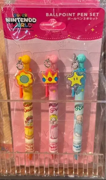 USJ 한정판 피치 공주 로제타 데이지 볼펜 세트