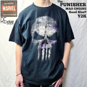 00s Y2K MARVEL 마블 퍼니셔 빈티지 T셔츠