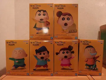 짱구는 못말려 카스카베 방위대 초능력 대결전 6종 세트 피규어