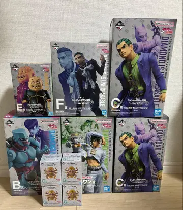 죠죠의 기묘한 모험 제일복권 다이아몬드는 부서지지 않는다 피규어 데스크탑