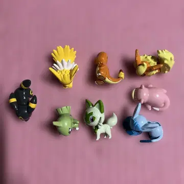 포켓몬 피규어 8개 세트