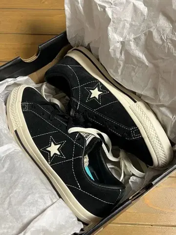 HUF CONVERSE ONE STAR SK+ 블랙 23.5