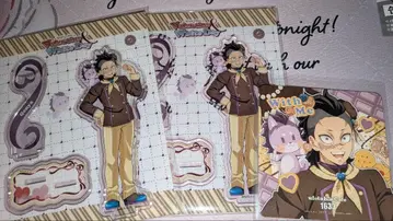 귀멸의 칼날 발렌타인 화이트데이 아크릴 스탠드 코스터 시나즈가와 겐야