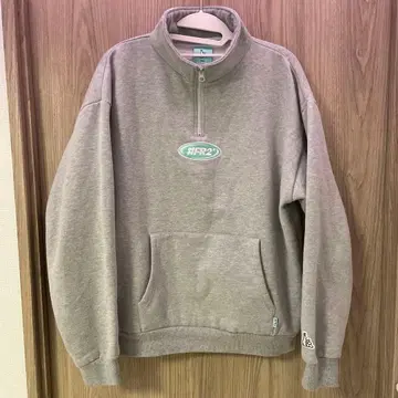 FR2 그레이 집업 트레이닝복 월도 맨투맨 하프 지퍼
