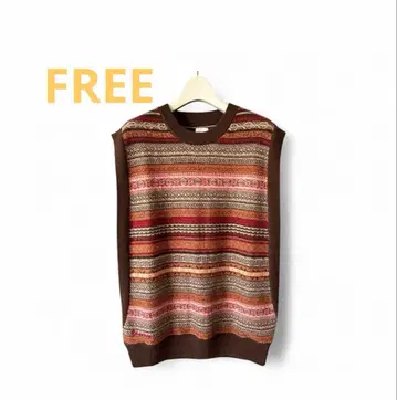 BISOWN CASHMERE FAIRISLE MIDDLE VEST