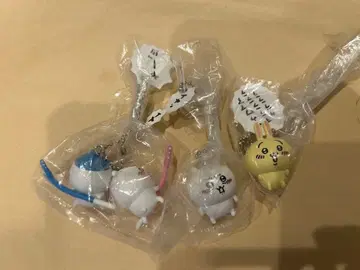 치이카와(먼작귀) 피규어 키링 캡슐 토이 토끼 이야앗! 야앗!!! 세트