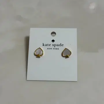 케이트 스페이드 골드 하트 귀걸이