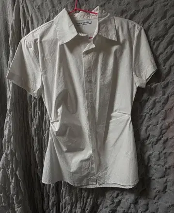 place studio 반팔 셔츠 넥타이