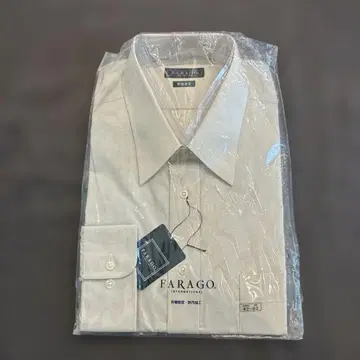 FARAGO INTERNATIONAL AOKI 와이셔츠 긴팔 베이지