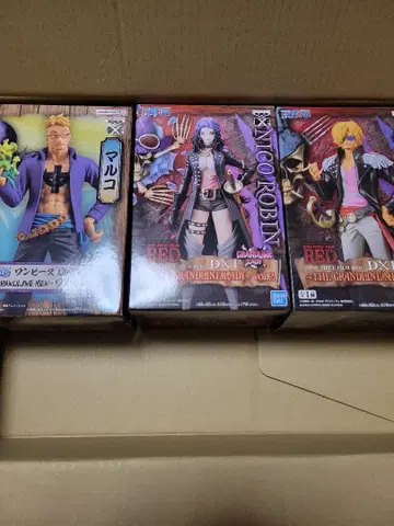 원피스/피규어/마르코, 로빈, 상디 3체 세트