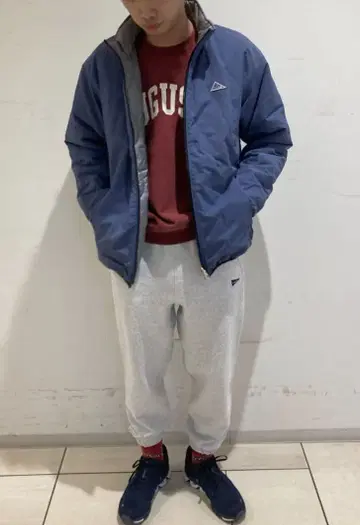 SHIPS by KELTY 리버서블 블루종