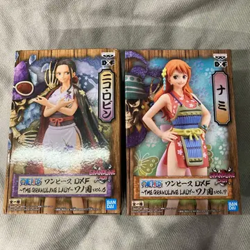 원피스 DXF 피규어 나미 로빈 세트