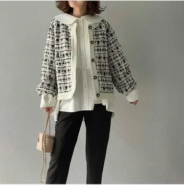 unminou 앙미누 트위드 자켓