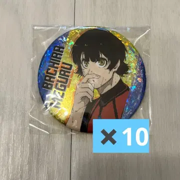 블루 록 바치라 메구루 GIGO 캔뱃지 8cm 홀로그램 가공