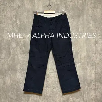 MHL. x ALPHA INDUSTRIES 콜라보 카고 팬츠