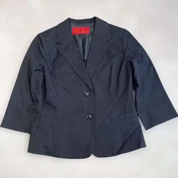 Yorkland 요크랜드 체크 무늬 테일러드 자켓 블랙 9호