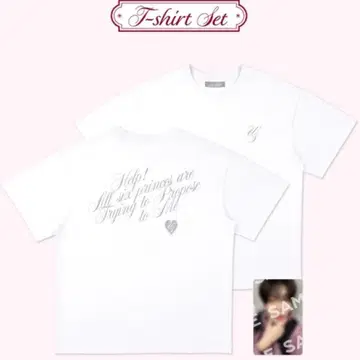 NCT WISH 한국 2주년 팬미팅 티셔츠 세트