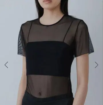 yo BIOTOP sheer tee body suit