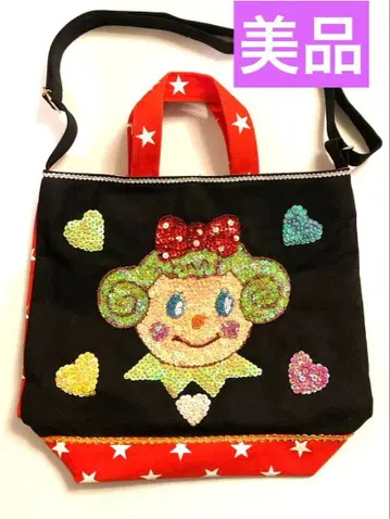 컬리 컬렉션 스팽글 토트백 숄더백