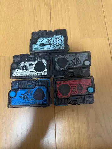 가면라이더 캐릭터 카드 5장 세트