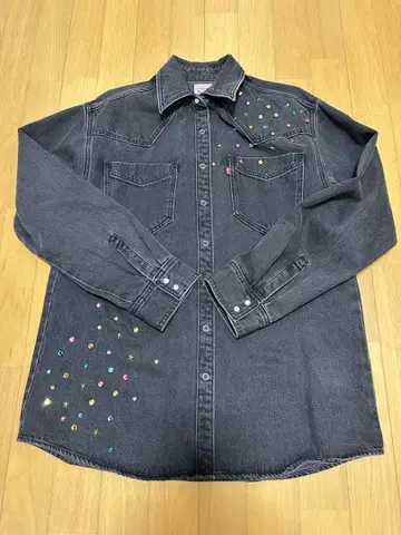 Levi's 비쥬 데님 셔츠 자켓