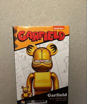 [ 400% 한정 ] 가필드 골드 크롬