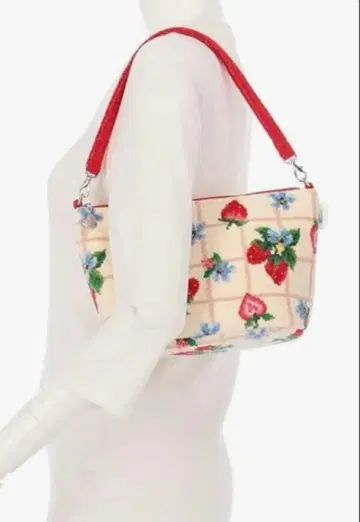 페이러 스트로베리 필드 쁘띠 손잡이 이너 파우치