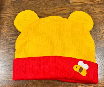 디즈니 푸우 니트 모자