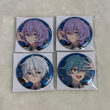 앙스타 스타라이 10th 캔뱃지 에스프리 유메 칸나 라이카 4개