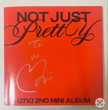 izna 마이 친필 사인 앨범