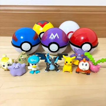 포켓몬 겟 컬렉션즈 묶음 판매 메가 리자몽 피카츄 캡슐