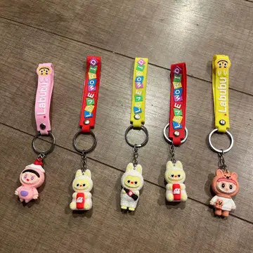 해외 인기 러브 라이브! 코카콜라 아크릴 키링 5개 세트