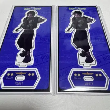 미개봉 만화전 밀키 웨이 아크릴 스탠드 카트 2개