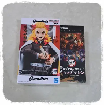 렌고쿠 쿄쥬로 피규어 귀멸의 칼날 캡슐 포수