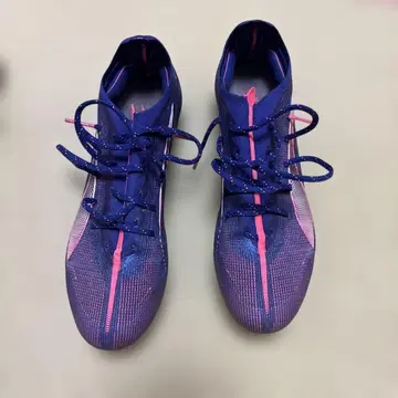 Puma 축구화 네이비/핑크 27cm