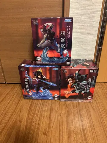 귀멸의 칼날 xross link 피규어 세트 무한성 편