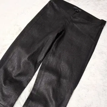 [새상품급] Theory 램 가죽/양가죽 레깅스 팬츠 IMA 블랙