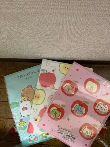 스미코구라시 젠코지 나카미세점 클리어 파일 3장 세트