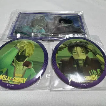 미개봉 은하 특급 밀키 웨이 아크릴 디오라마 캔 거울 카트 맥스