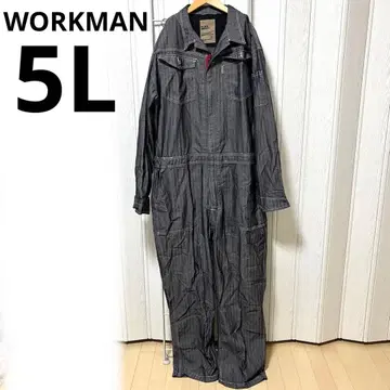 [새상품급] WORKMAN DT-001A 데님 오버롤 5L