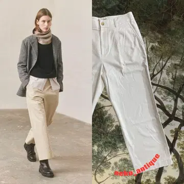 일본제 MARGARET HOWEL 마가렛호웰 화이트 와이드 팬츠 3