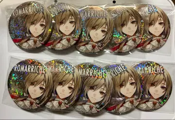 프라가리아 메모리즈 홀로그램 캔뱃지 로마리슈 10개