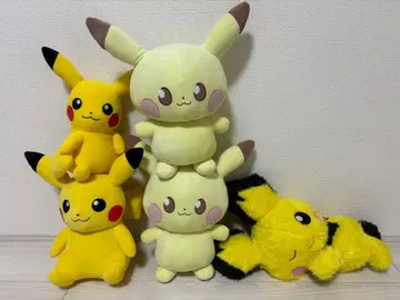 포켓몬스터 봉제 인형 모음 피카츄 피츄