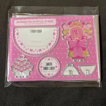FUKUYA 후쿠야 덕질 아크릴 스테이지 핑크