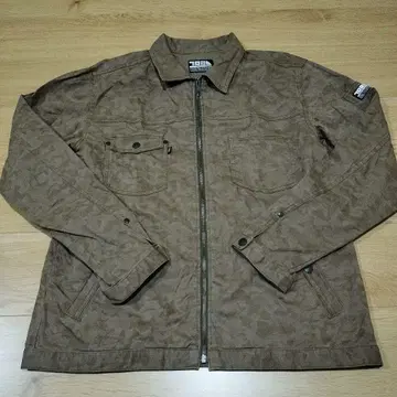 도라이치 TORAICHI 데님 자켓 4L 3610 124 카모 패턴 긴팔