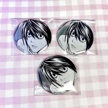 데스노트 전시 L 엘 최애 캐릭터 배지 컬렉션 캔뱃지