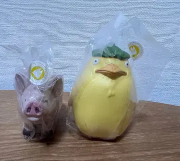 지브리 센과 치히로의 행방불명 손가락 인형 마스코트 2개 세트