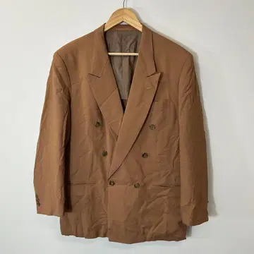 90s 빈티지 더블 테일러드 자켓 정장 자켓 레트로